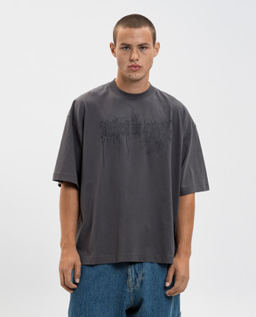 Vetements Сіра футболка Cradle of Filth UCF76TR400M