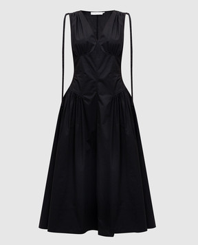 PROENZA SCHOULER Чорна сукня міді Clayton WL2523534SC080