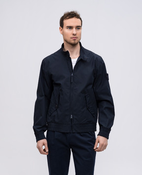 Stone Island Синяя куртка с патчем логотипа K1S154100026S00F1