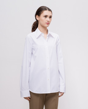 Jil Sander Біла сорочка прямого крою J04DL0003J45001