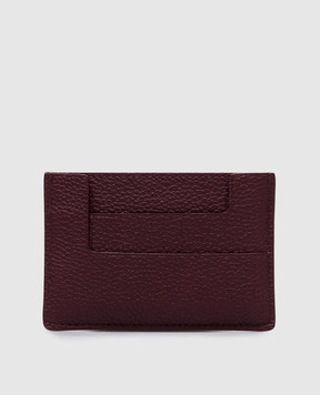 Tom Ford Фіолетовий шкіряний картхолдер з монограмою логотипа S0523LCL095G