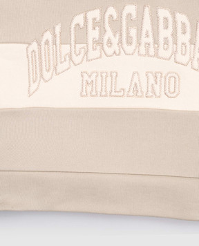 Dolce&Gabbana Дитячий світшот кольору хакі в смужку L4JWMMG7PIQ812+