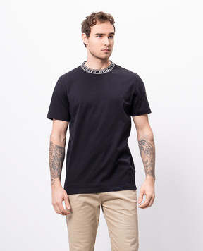 Moncler Синяя футболка с логотипом K10918C000278390T
