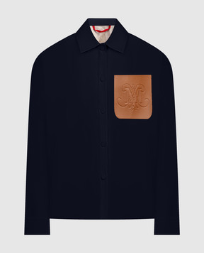 Max & Co Двостороння куртка RIPA з льоном з логотипом RIPA