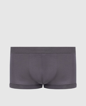 Zimmerli Сірі труси-боксери з логотипом 2861445