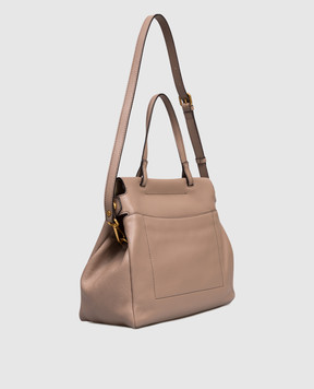 Gianni Chiarini Бежева шкіряна сумка OTTAVIA BS11376COMMGRN