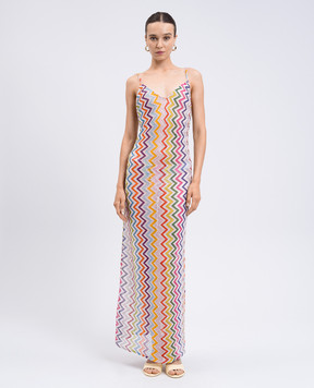 Missoni Платье в узор с люрексом MS25SQ1IBR012R