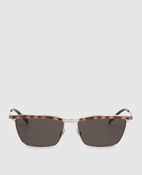 Saint Laurent Золотисті сонцезахисні окуляри 795 JOE 843043Y9969
