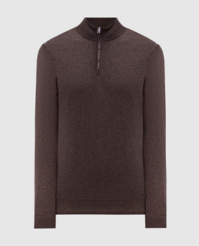 Cashmere&Whiskey Коричневый джемпер из кашемира MU8661312341R