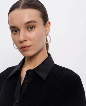 Swarovski Сріблясті сережки Mesmera 5672834