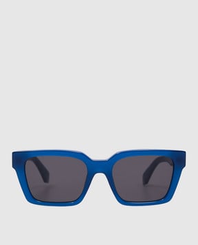 Off-White Сині сонцезахисні окуляри Branson OERI111S24PLA001