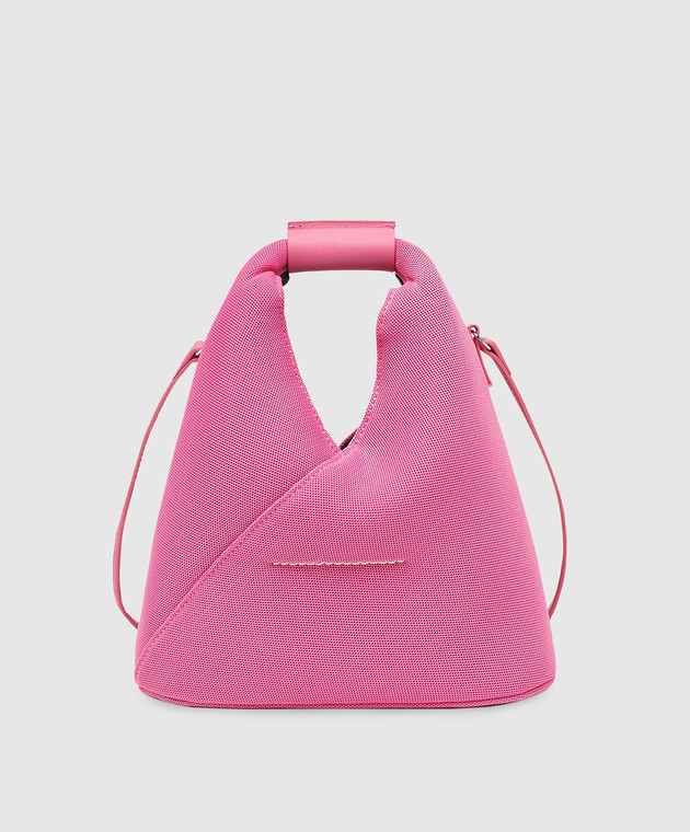 Maison Margiela MM6 - Рожева сумка хобо з логотипом SB6WD0026P6414 Maison Margiela MM6 - Рожева сумка хобо з логотипом SB6WD0026P6414