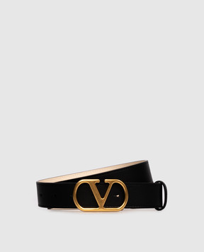 Valentino Шкіряний двосторонній ремінь VLogo Signature 7W2T0SQ3IYR