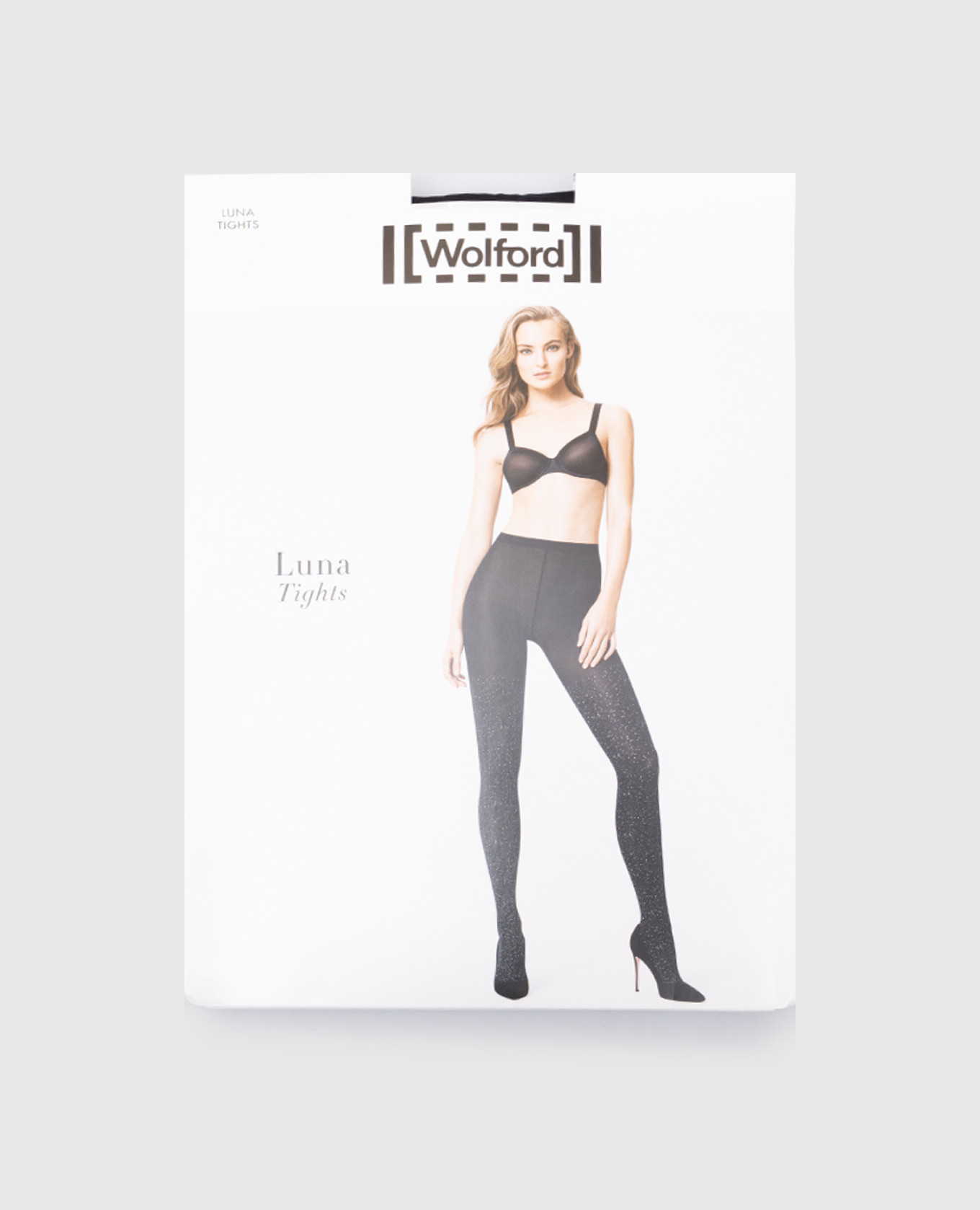 

Черные колготки Luna с эффектом звездного неба 66 Den, Черный, Колготы