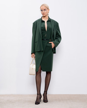Philosophy di Lorenzo Serafini Зелена блуза з вовною A02097126
