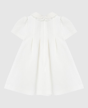 Dolce&Gabbana Дитяча біла сукня з логотипом L23DY9FM6BX
