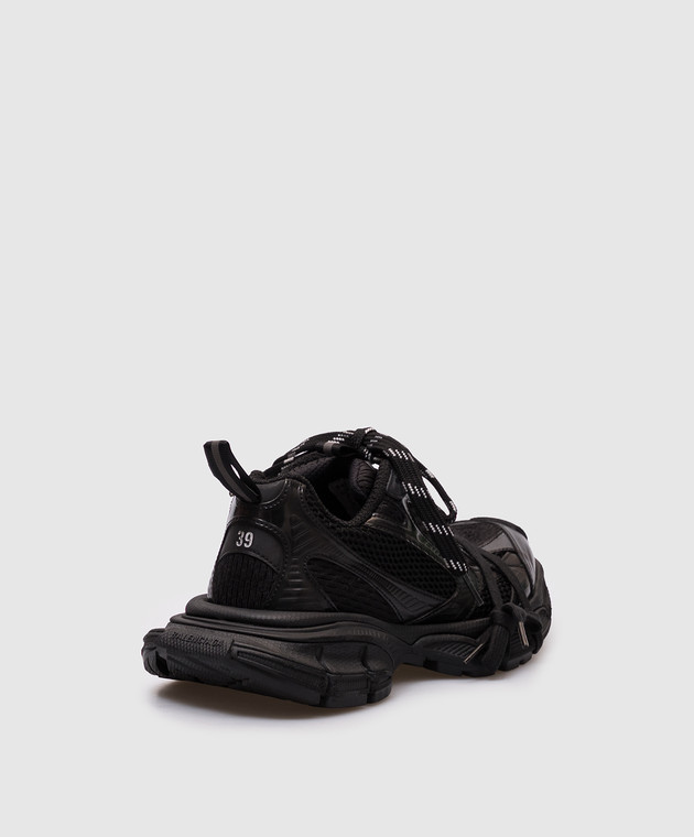 Balenciaga Черные кроссовки 3xl с логотипом 734731W3XL1 изображение 3