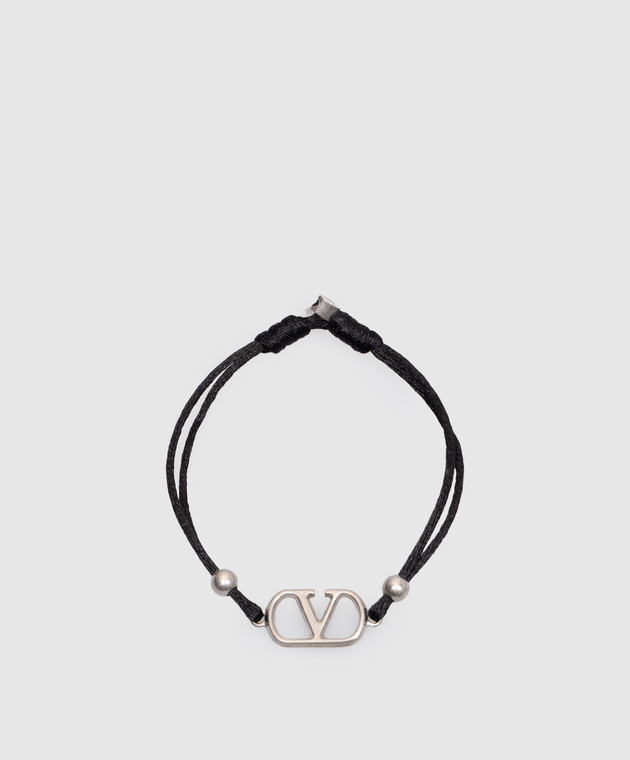 Valentino Черный браслет VLOGO 6Y2J0S67ZWK