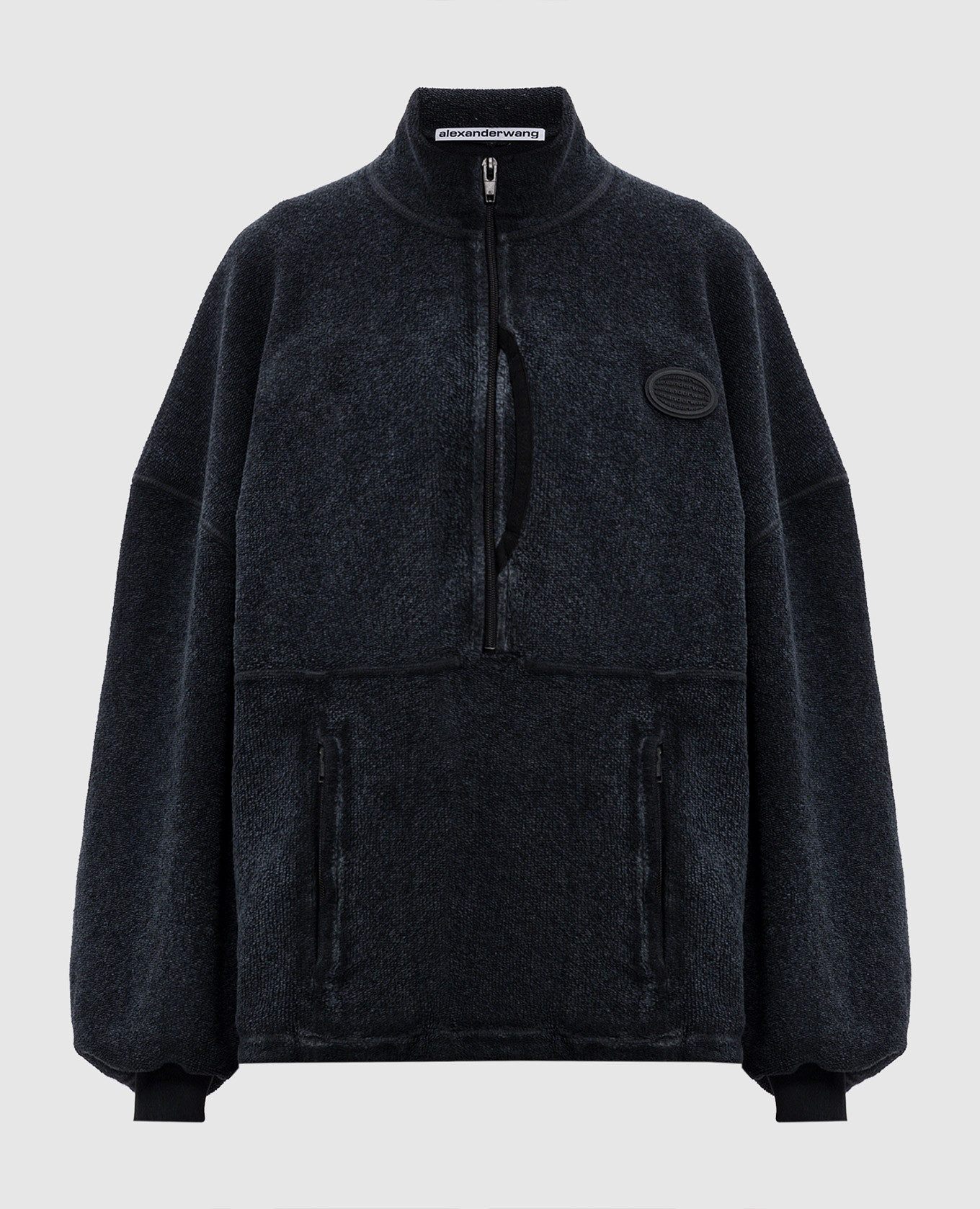 

Голубая спортивная куртка с нашивкой логотипа, Голубой, Спортивные куртки