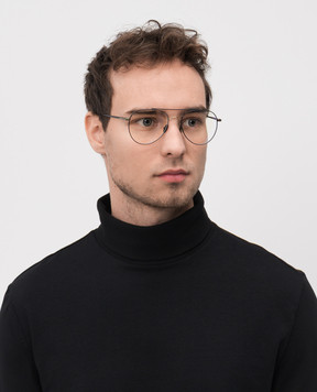 Tom Ford Чорні окуляри BLUE BLOCK з логотипом FT6040B