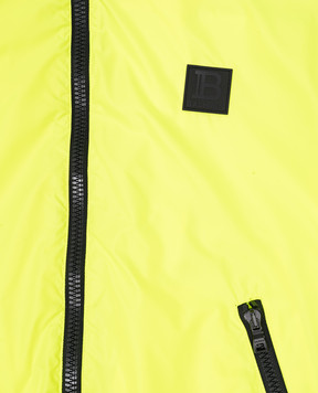 Balmain Дитяча жовта вітровка з логотипом BU2P37Z18741214