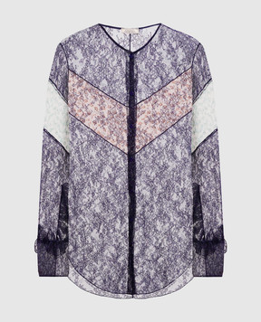 NINA RICCI Фіолетова блуза з мережива 17PCTO028PA0332