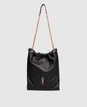 Saint Laurent Черная кожаная сумка JAMIE POCHON 781666AAB32