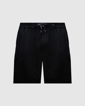 Dolce&Gabbana Чорні шорти для плавання з логотипом M4F42TONR46
