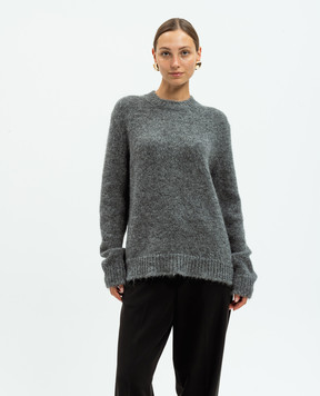 Jil Sander Серый свитер с шерстью альпаки J02GP0189J14628