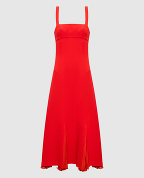 Ermanno Scervino Червона сукня міді D462Q374ILM