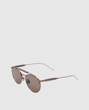 Brunello Cucinelli Рожеві сонцезахисні окуляри Sartorial Sunset MOCMULTS01