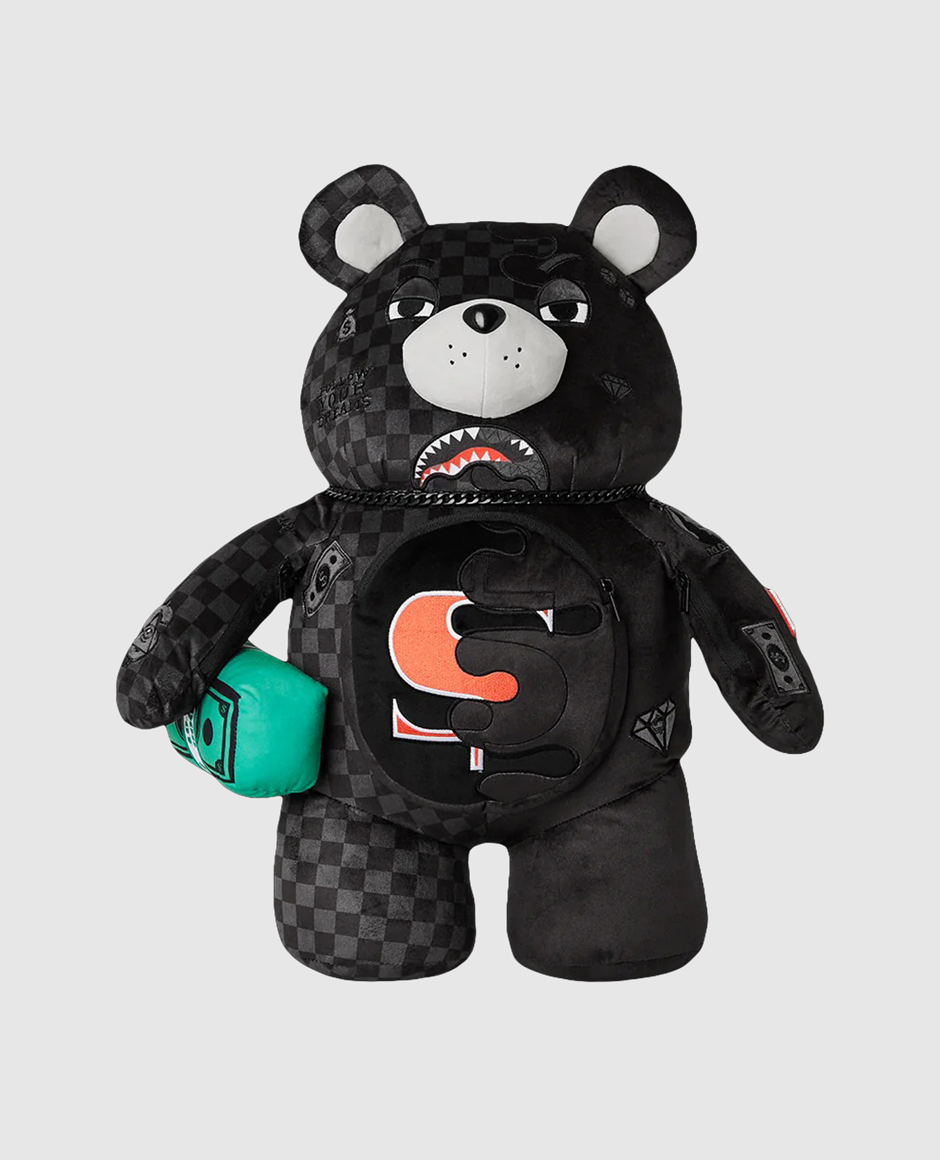 

Детский черный рюкзак MONEYBEAR TEDDY WEDDING, Рюкзаки