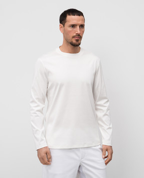 Brunello Cucinelli Белый лонгслив M0B137407
