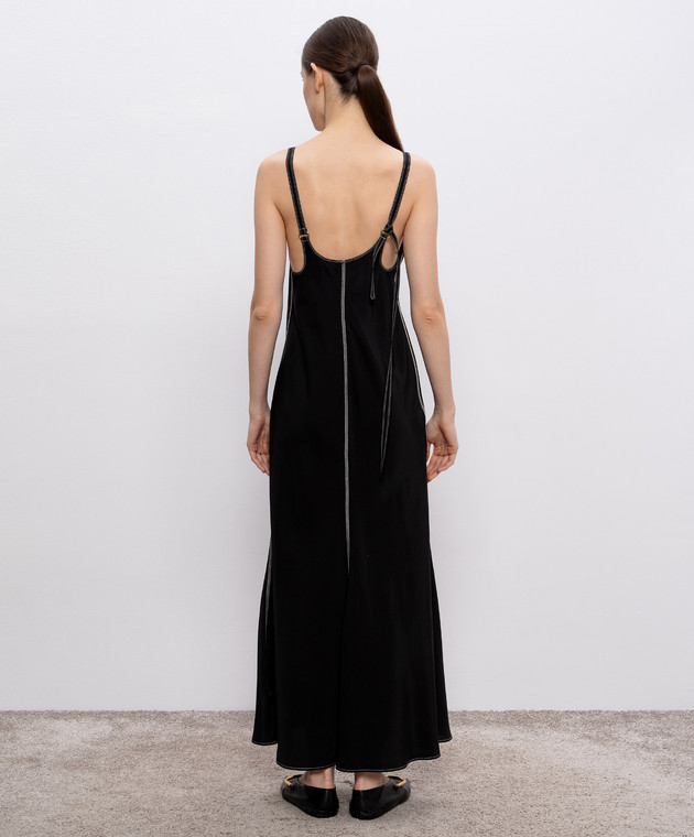 Max Mara Sportmax Черное платье UNIONE UNIONE изображение 4