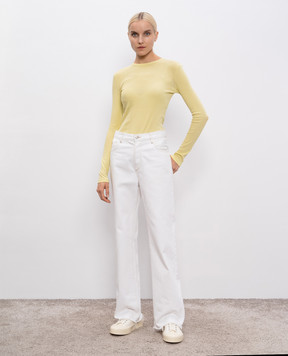 Jil Sander Набор желтой футболки, топа и лонгслива J03FV0117J20145