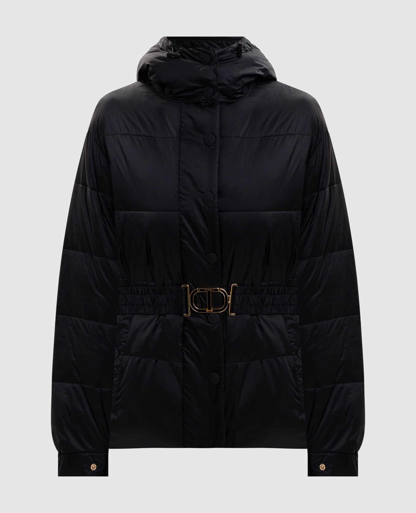 

Черная куртка с логотипом, Черный, Куртки