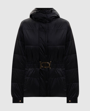 Twinset Черная куртка с логотипом 252TP2720