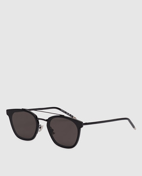 Saint Laurent Черные очки 28 с логотипом 508622Y9902