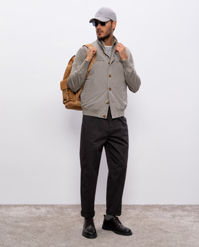 Brunello Cucinelli Жилет кольору хакі MD4796522