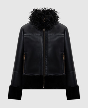 Twinset Черная куртка с логотипом 252TP2410