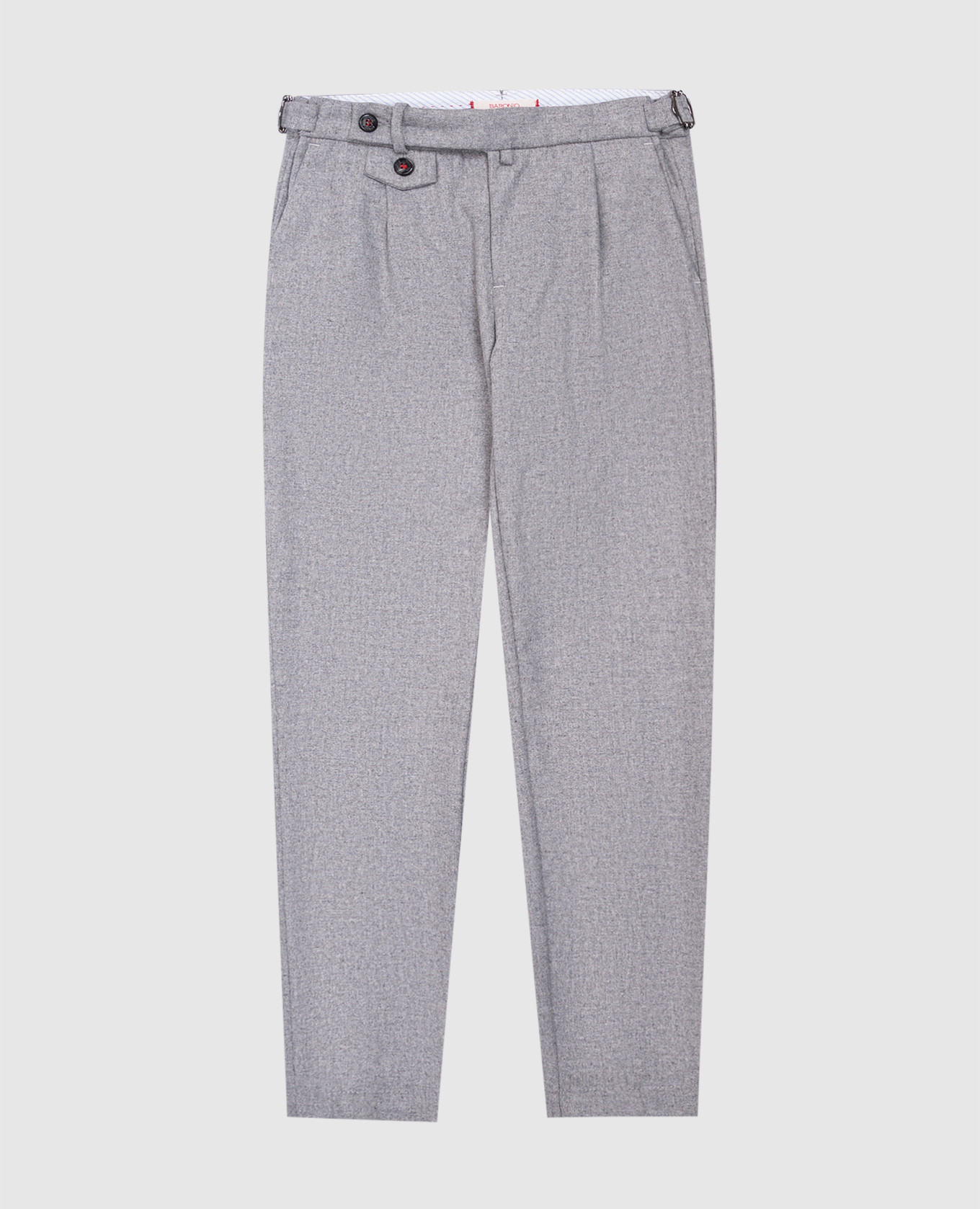 

Детские серые брюки с шерстью, Серый, Повседневные брюки casual