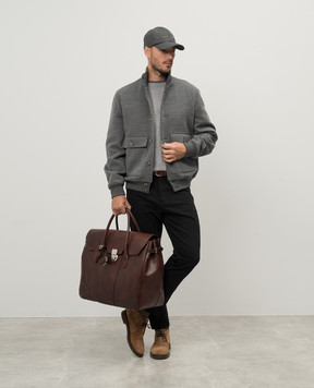 Brunello Cucinelli Фиолетовая футболка M0B131308