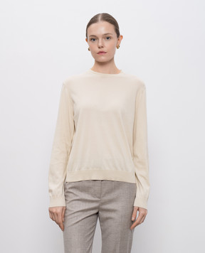 Loro Piana Бежевый джемпер Ice wish FAO9877