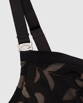 Wolford Черный лиф Amelia 69793