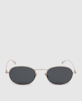 Saint Laurent Золотые очки с логотипом 822261Y9969