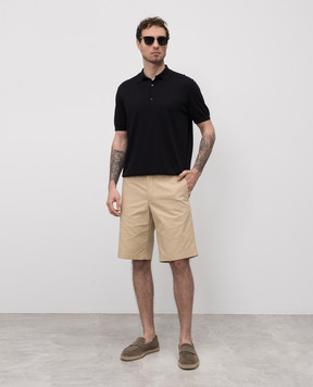 Loro Piana Бежевые шорты Jarno FAP3256
