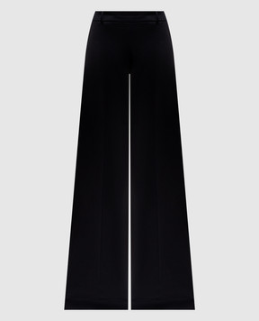 Ermanno Scervino Чорні штани із шовку D466P708HKC