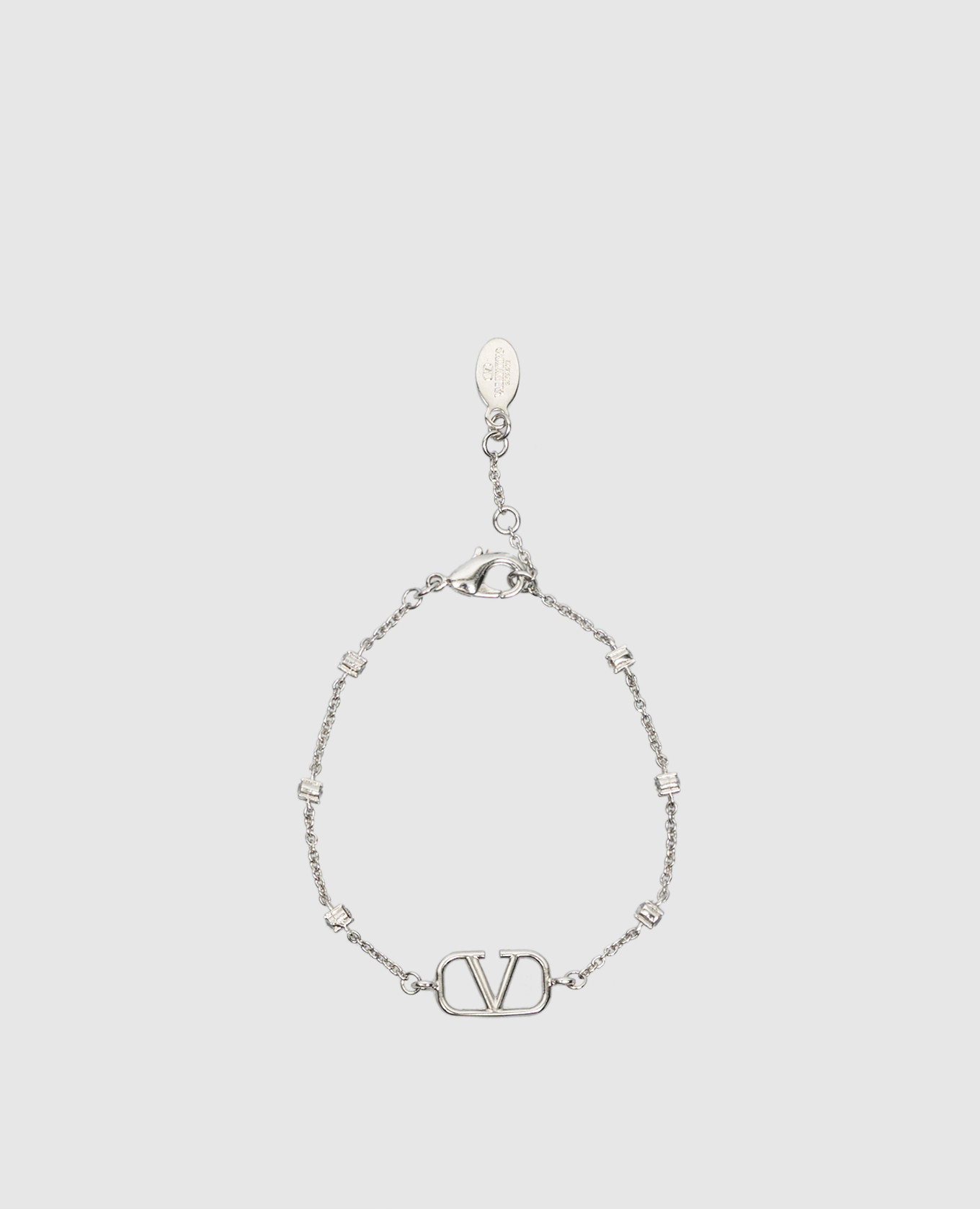 

Серебристый браслет VLOGO SIGNATURE с кристаллами SWAROVSKI, Браслеты