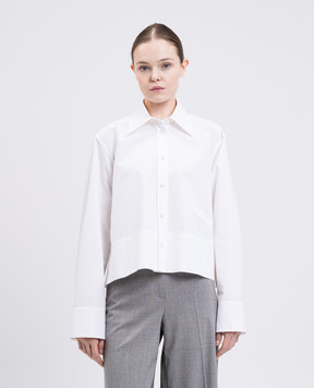 Jil Sander Біла сорочка прямого крою J02DL0199J45002