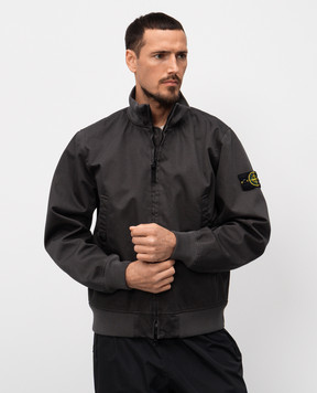 Stone Island Серая куртка с патчем логотипа K1S154100012S0034
